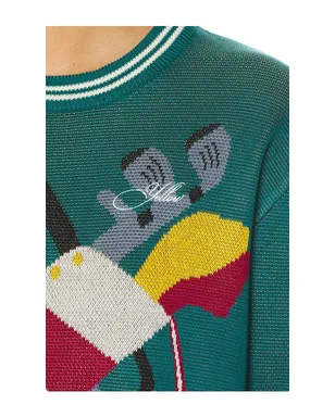 Yellow The Label GOLFBAG TENCEL KNIT プルオーバー - サムネイル6