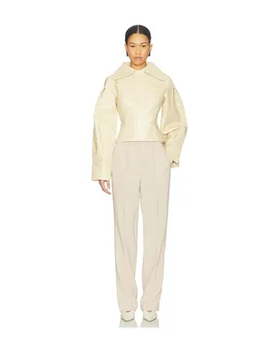 Yellow The Label OLSEN OSTRICH ジャケット - サムネイル4