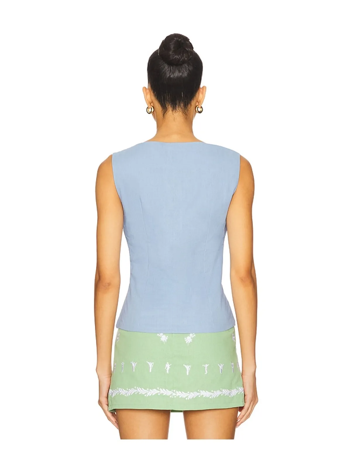Yellow The Label MARIE TANK トップ - 画像3