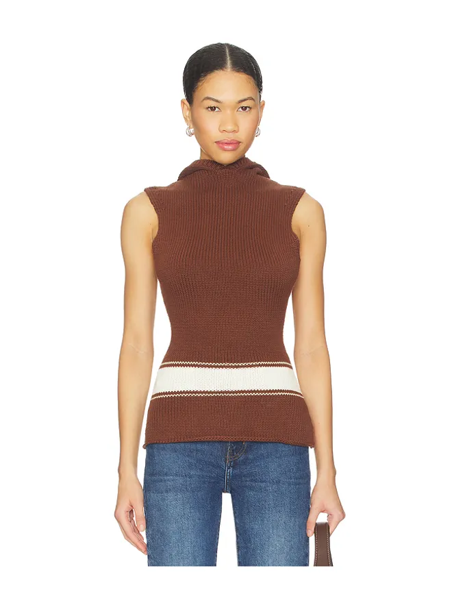 Yellow The Label Yellow The Label LOUIS KNIT TANK トップの商品画像