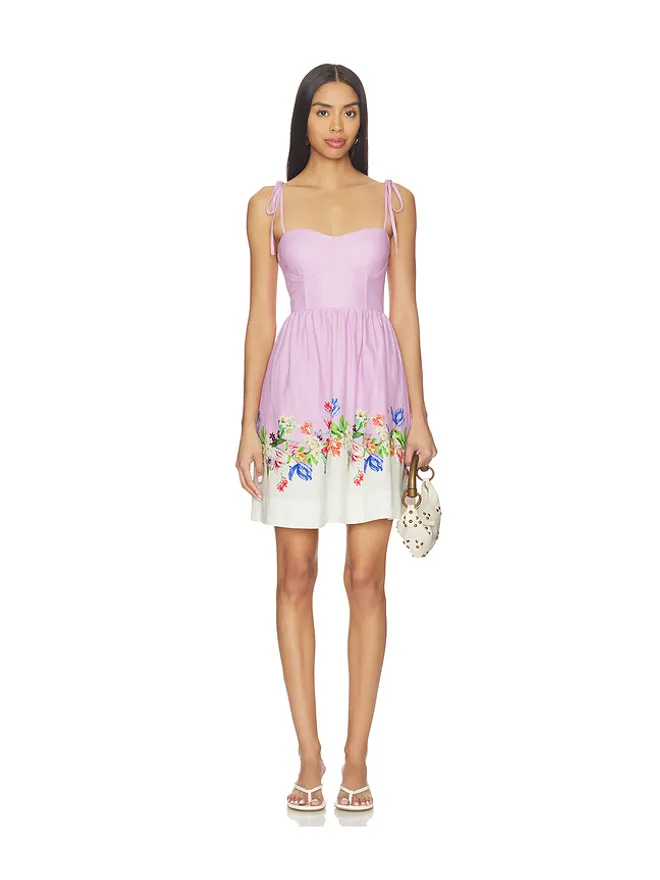 Yumi Kim Yumi Kim ALYSSA ドレス - Lavender,White.の商品画像