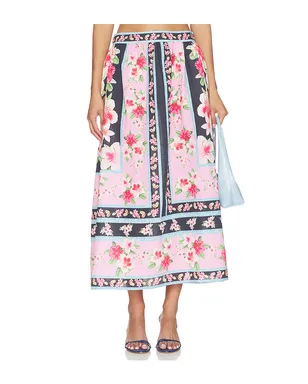 Yumi Kim VIOLA スカート - Pink,Navy. - サムネイル1