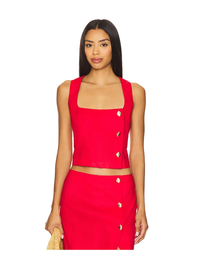 Yumi Kim Yumi Kim ANTONIA スリーブレストップスの商品画像