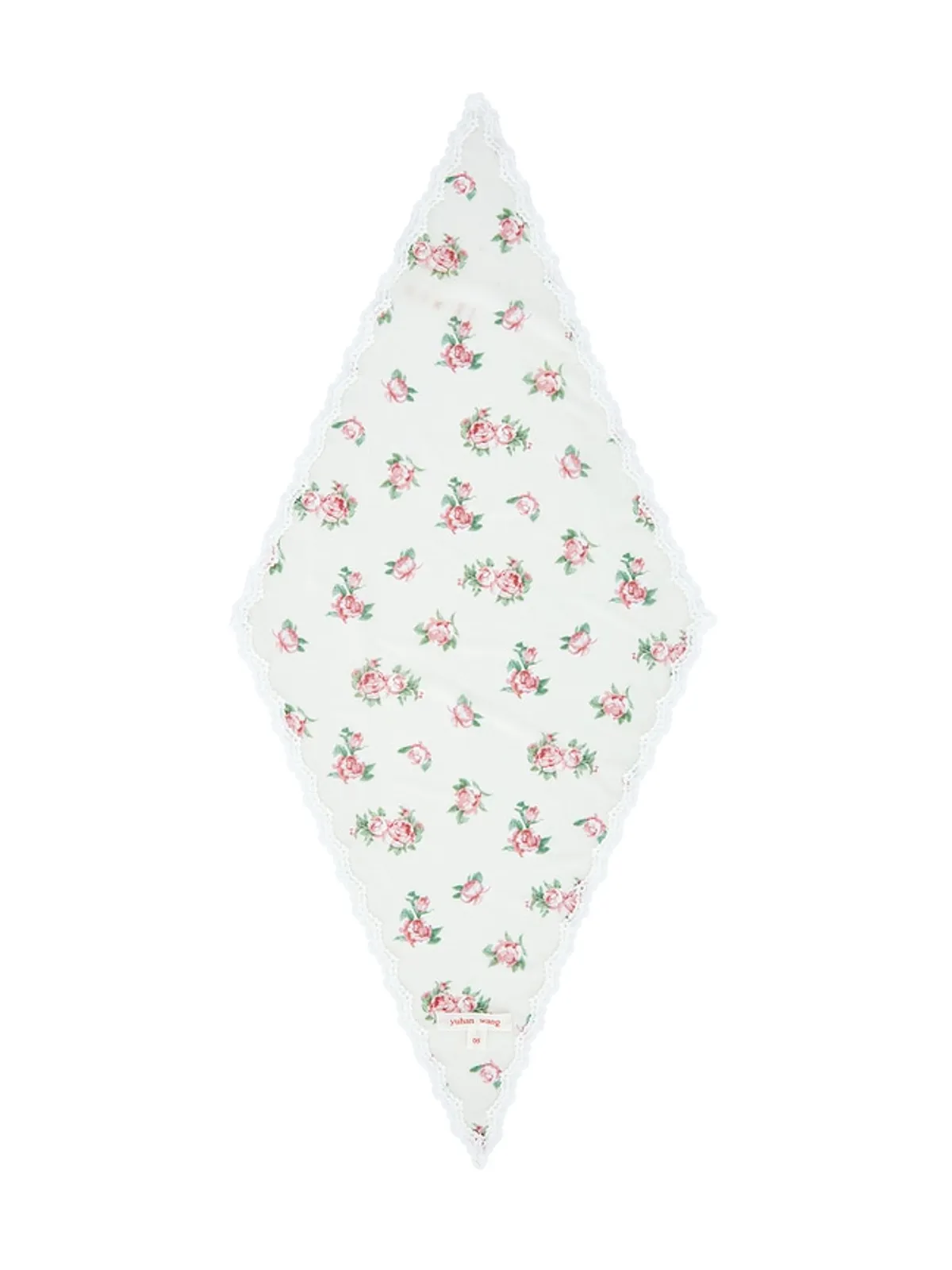 Yuhan Wang ROSE PRINT スカーフ - 画像3
