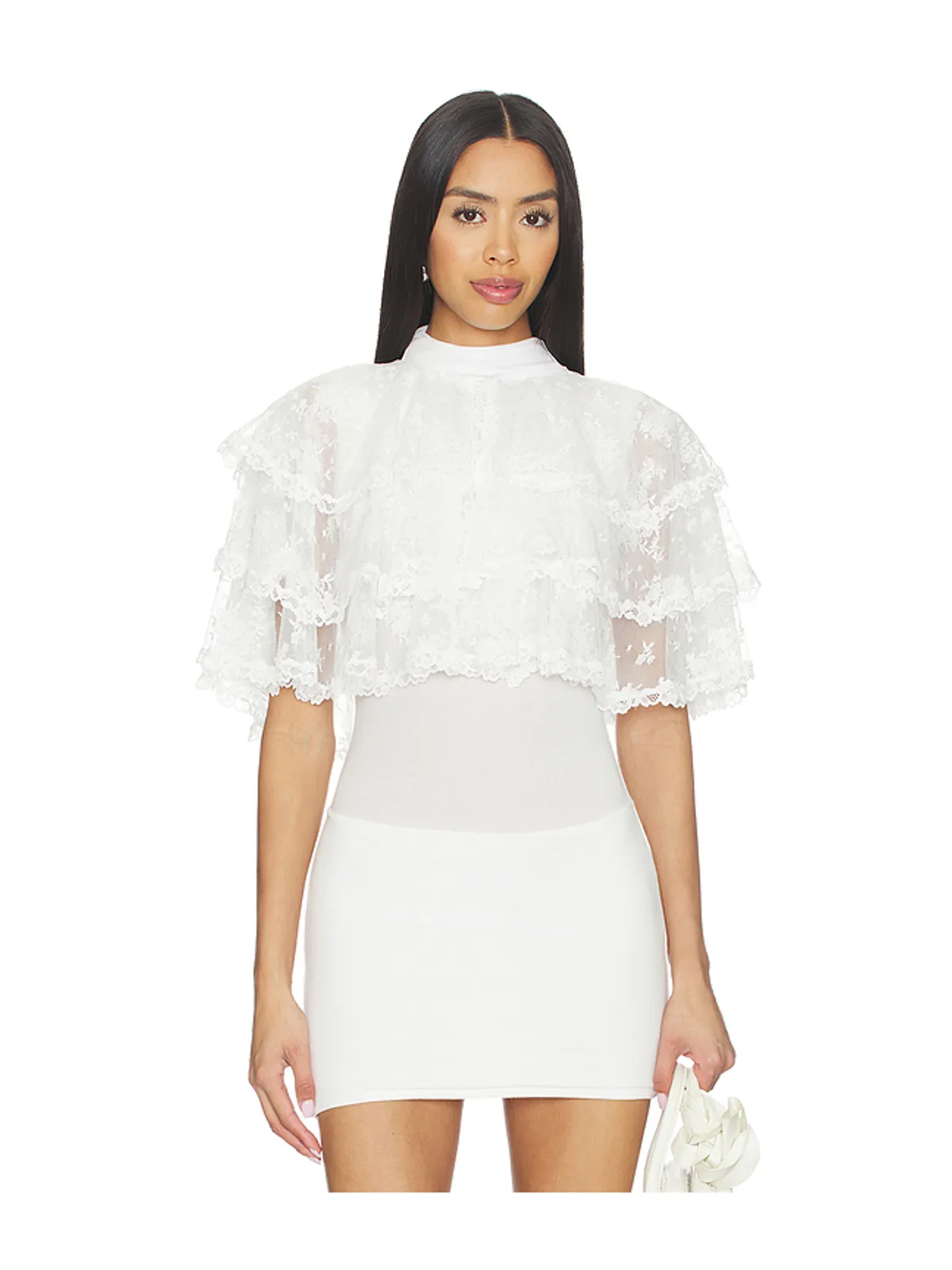 Yuhan Wang SHELL BUTTON LACE ボレロ - 画像1