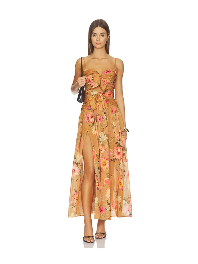 Zimmermann Zimmermann MAHON ミディ丈ドレスの商品画像
