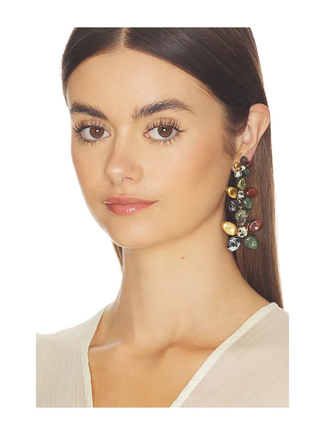 Zimmermann Zimmermann NORMA ジュエリー - Metallic Gold,Green.の商品画像