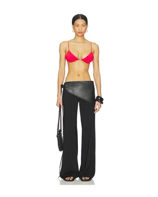 Ziah LEATHER SCARF レザースカーフ - サムネイル2