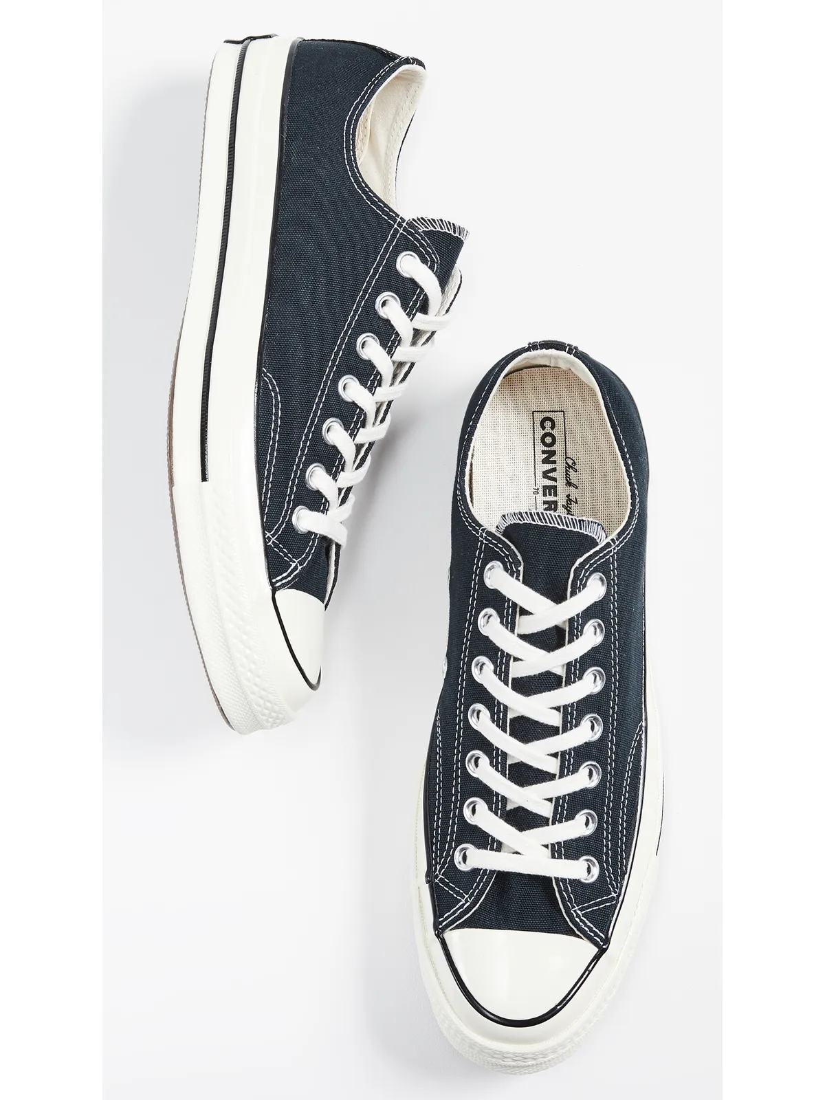 Converse All Star ’70s ユニセックス スニーカー ブラック - 画像5