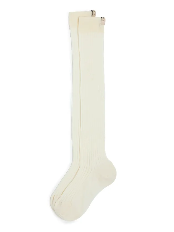 Comme Si Comme Si ニーハイソックス クリームの商品画像