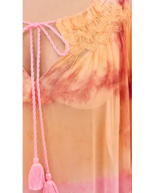 Coniglio Palm Beach Delray Maxi Dress Bromeliad Hand Dye - サムネイル6