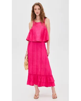 Coniglio Palm Beach シフトシルク タンクトップ - サムネイル5