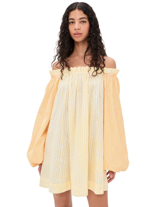 Coniglio Palm Beach Coniglio Palm Beach Worth ミニドレス ダフィドル・コンボストライプの商品画像