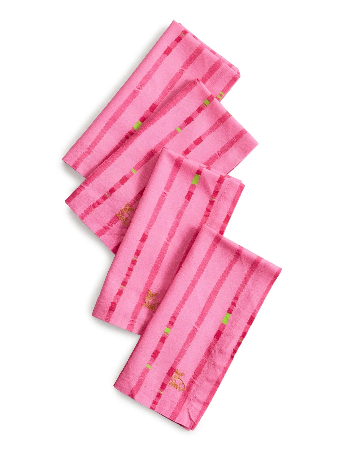 Coniglio Palm Beach ナプキンセット Lane Lines Pink Float - 画像1
