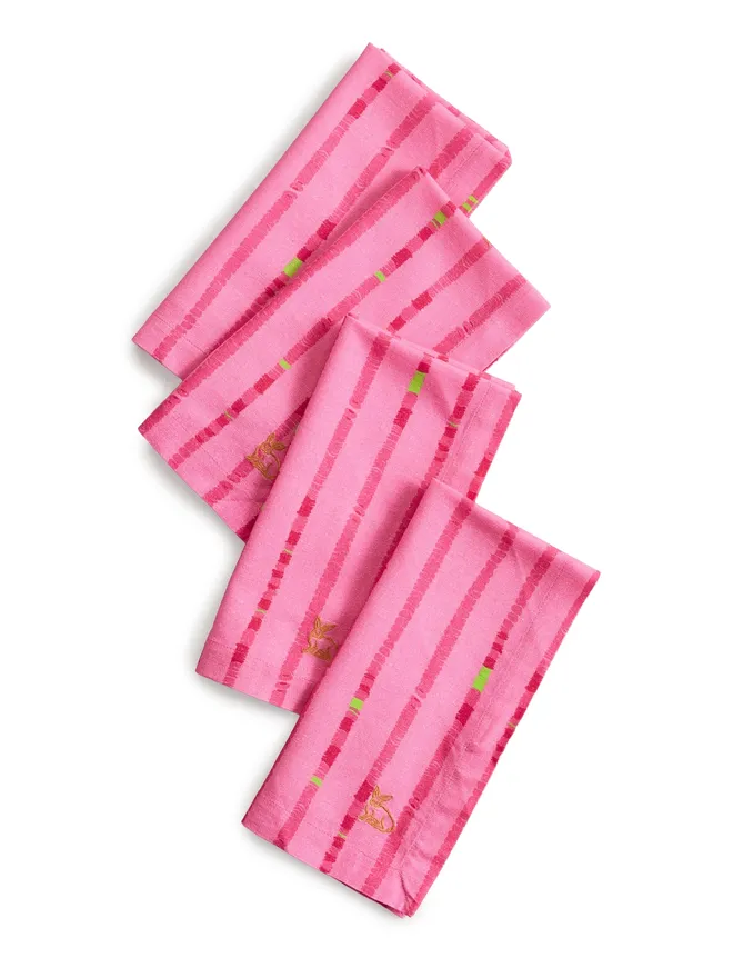 Coniglio Palm Beach Coniglio Palm Beach ナプキンセット Lane Lines Pink Floatの商品画像