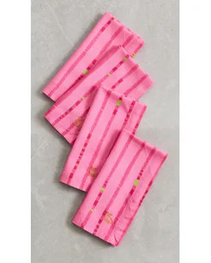 Coniglio Palm Beach ナプキンセット Lane Lines Pink Float - サムネイル5