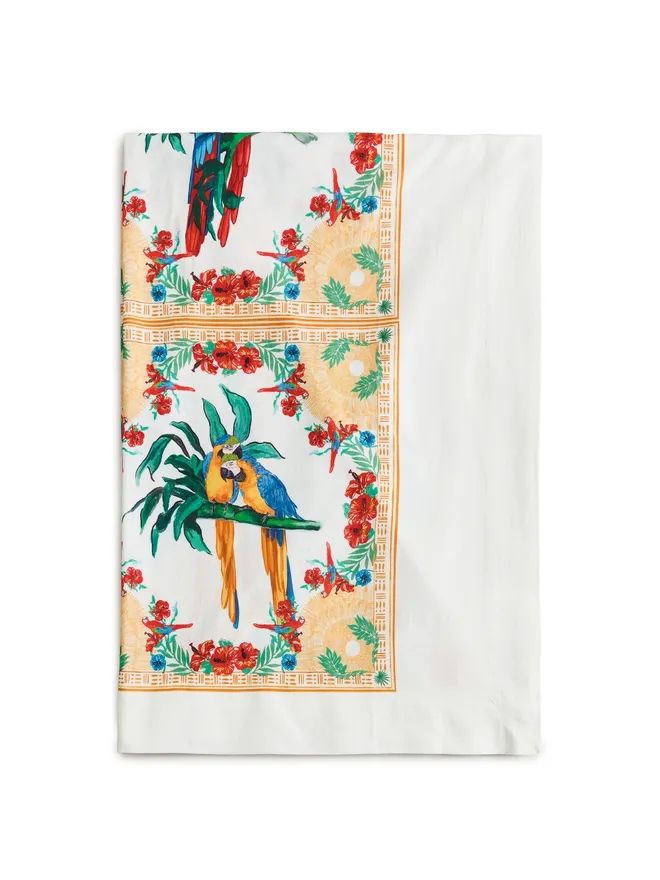 Coniglio Palm Beach Coniglio Palm Beach スタンダード テーブルクロス トロピカル アヴィアリー アイボリーブリーズの商品画像