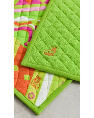 Coniglio Palm Beach テーブルマットセット 4枚組 Prism Geo Lime Blaze - サムネイル4