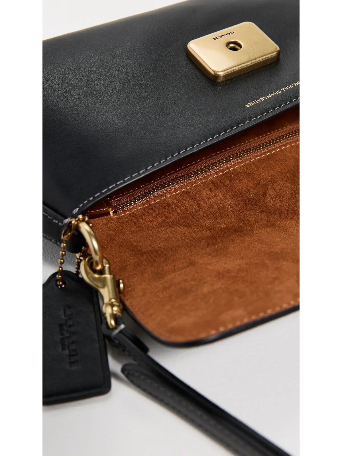 Coach リファインド カーフレザー ジェット ショルダーバッグ - 画像6
