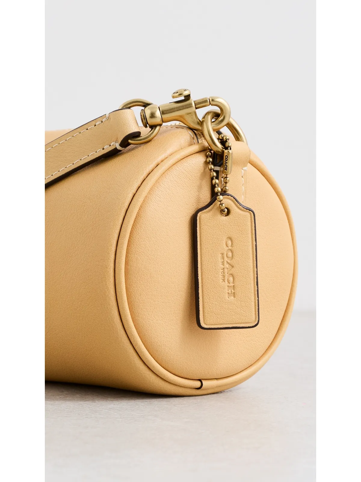 Coach レザーバレルバッグ - 画像5