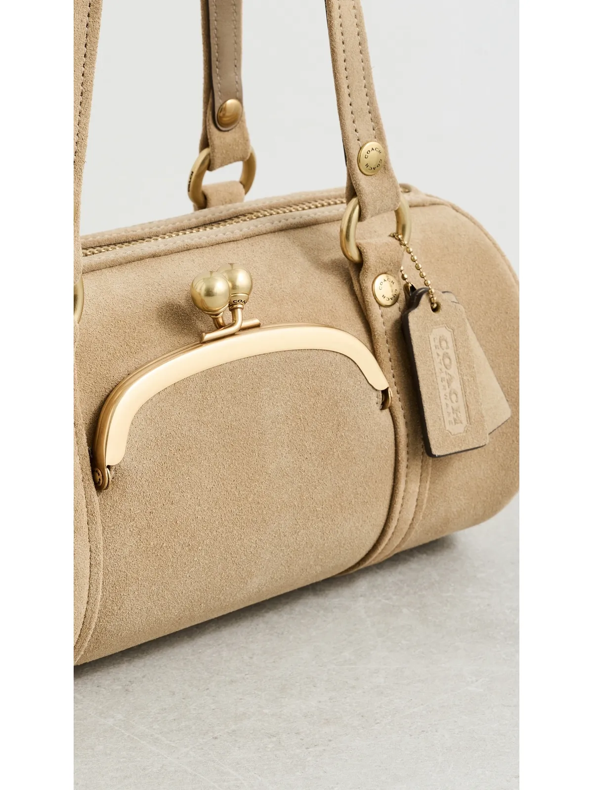Coach キスロック バレルバッグ - 画像5