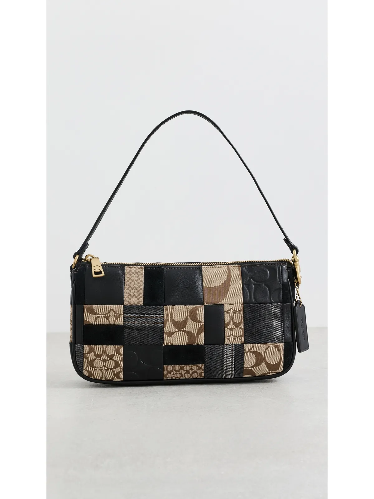 Coach パッチワーク レザー プラザ バッグ - 画像2