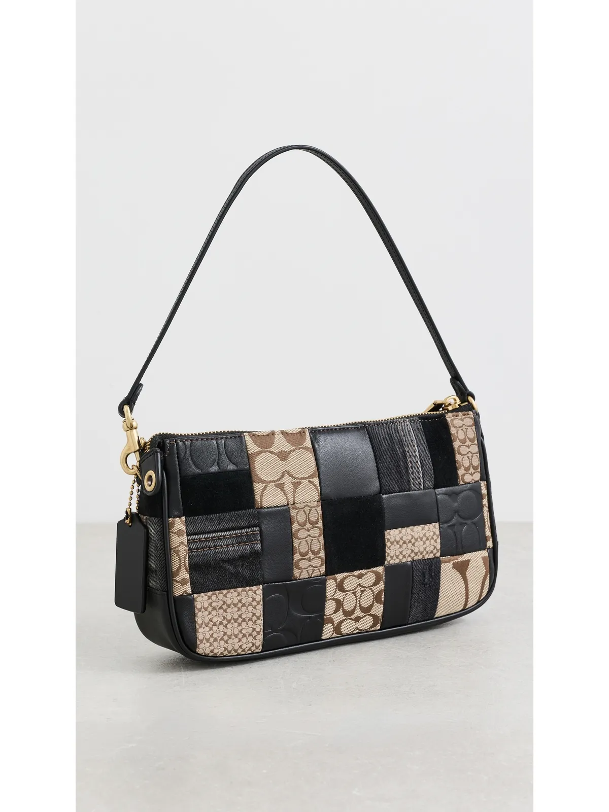 Coach パッチワーク レザー プラザ バッグ - 画像4