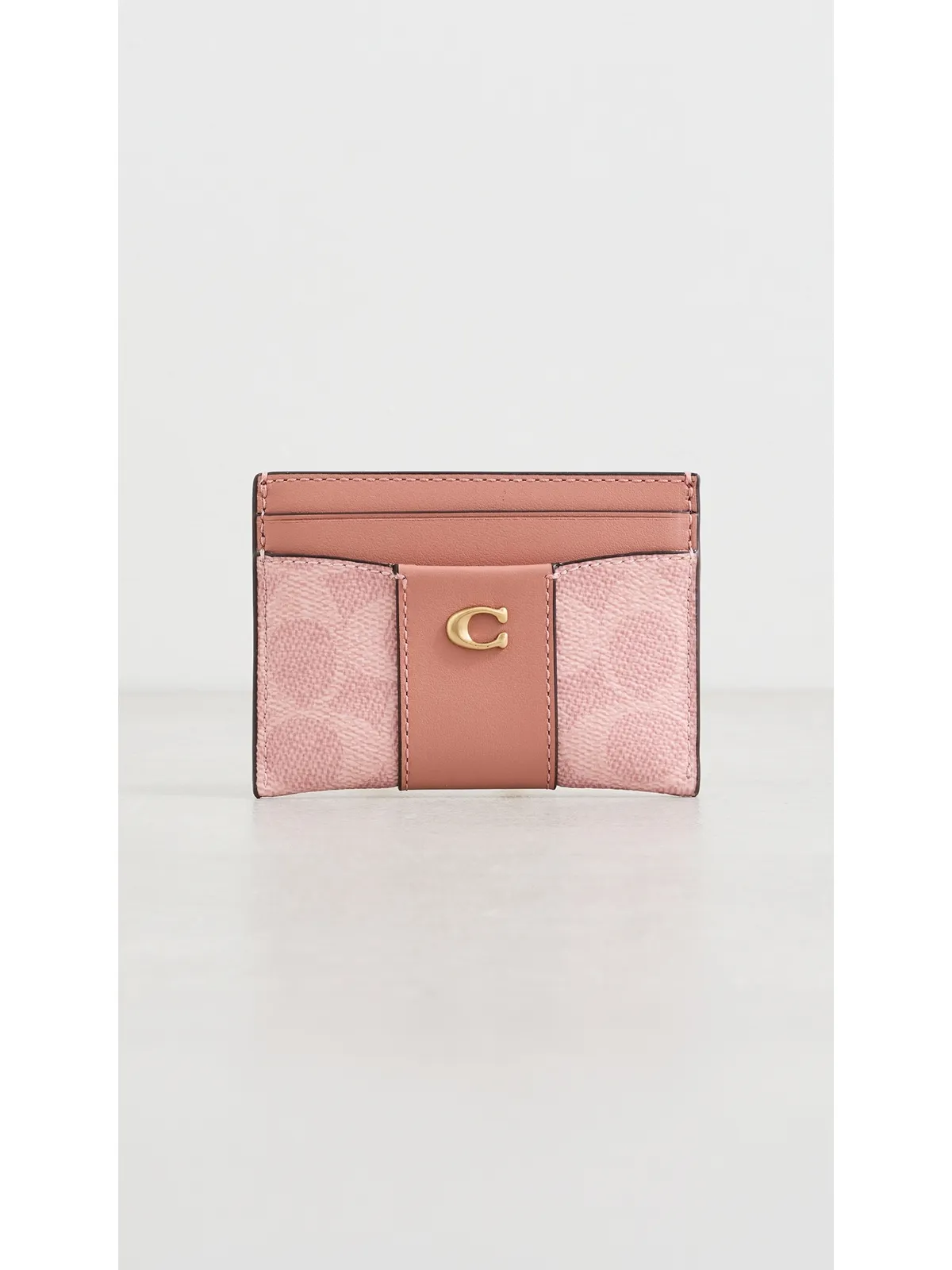 Coach エッセンシャルカードケース メロンピンク - 画像2