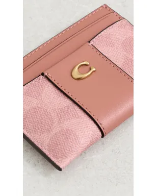 Coach エッセンシャルカードケース メロンピンク - サムネイル4