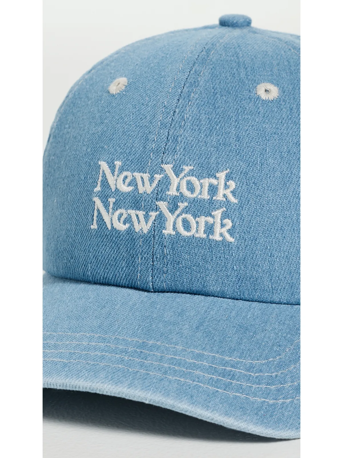 Corridor コリドール デニム NY NY キャップ Indigo - 画像6
