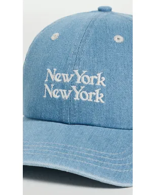 Corridor コリドール デニム NY NY キャップ Indigo - サムネイル6
