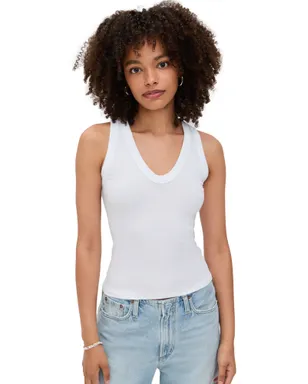 Cotton Citizen Verona Uネック タンクトップ - サムネイル1