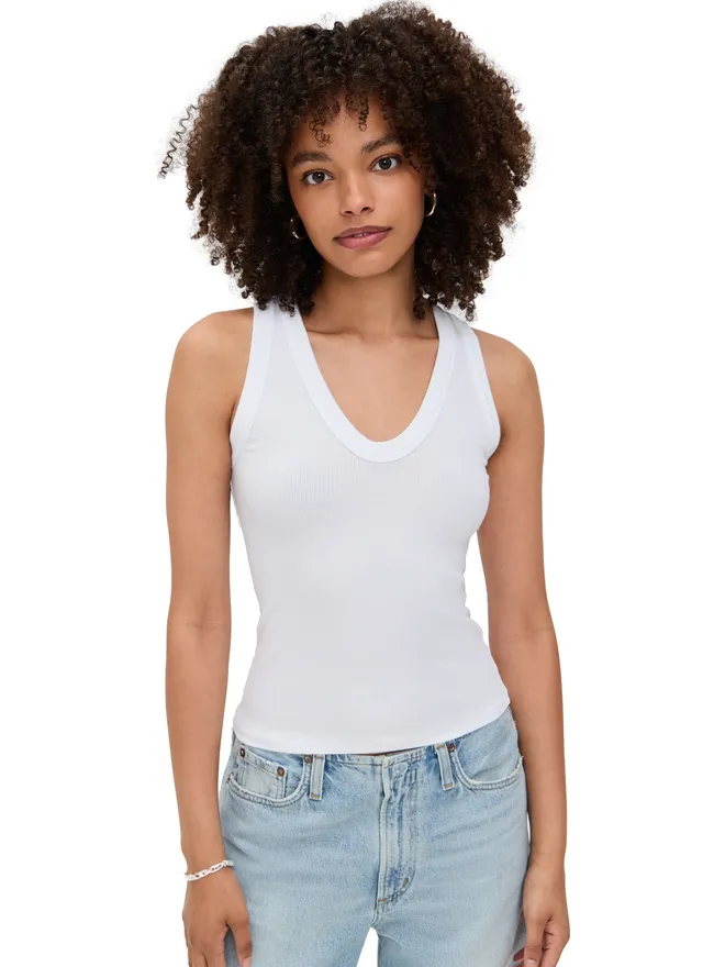 COTTON CITIZEN Cotton Citizen Verona Uネック タンクトップの商品画像