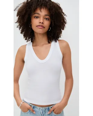 Cotton Citizen Verona Uネック タンクトップ - サムネイル2