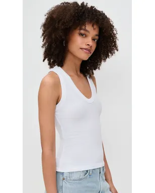 Cotton Citizen Verona Uネック タンクトップ - サムネイル4