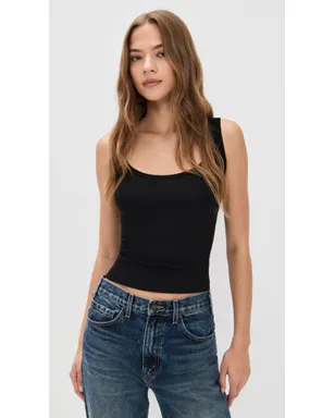 Cotton Citizen ヴェローナ スクープネック タンクトップ - サムネイル2