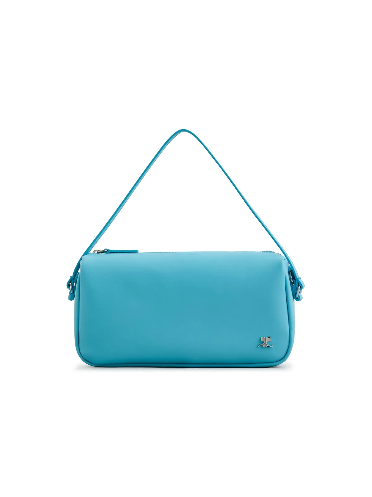 Courrèges ソフトレザー カメラバッグ Aqua - 画像1