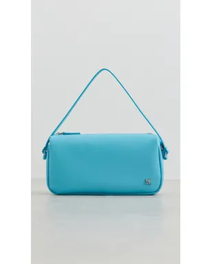 Courrèges ソフトレザー カメラバッグ Aqua - サムネイル2