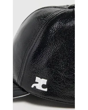 Courrèges リエディション ヴァイナル キャップ ブラック - サムネイル5