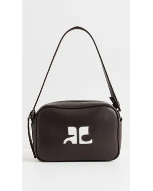 Courrèges Re Edition カメラバッグ チョコレート - サムネイル2