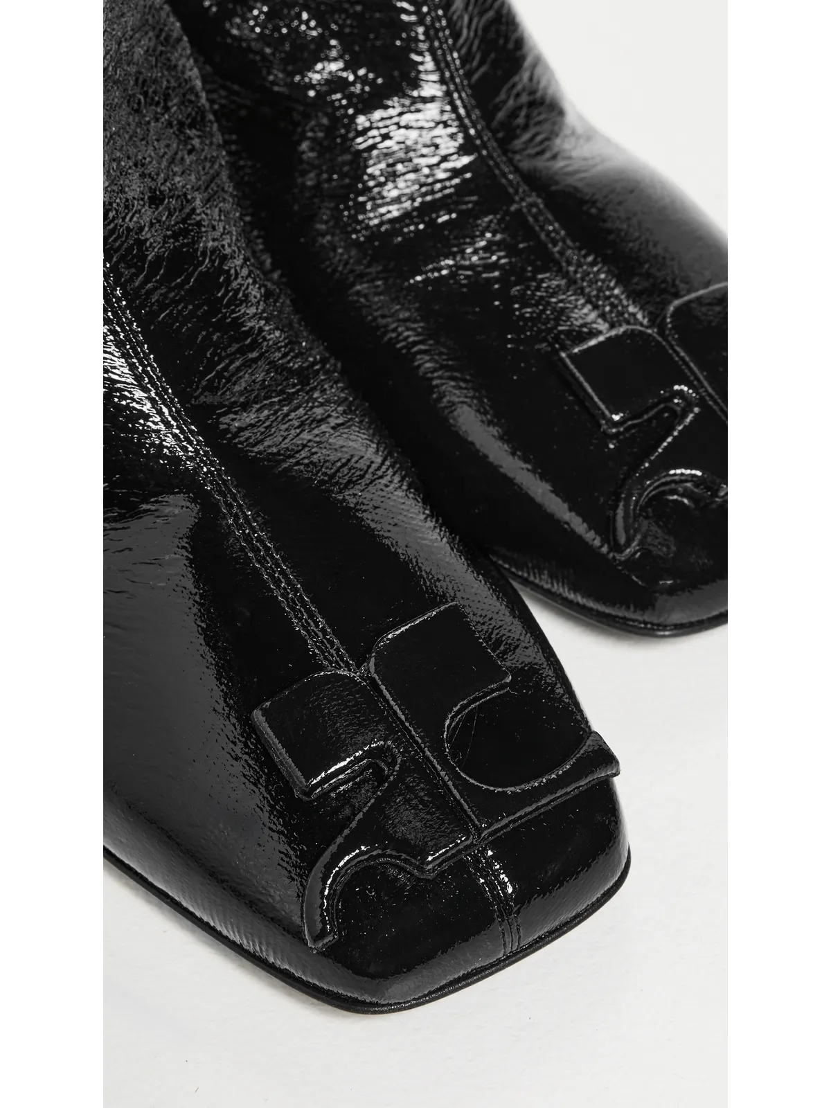 Courrèges Reedition ビニール アンクルブーツ - 画像6