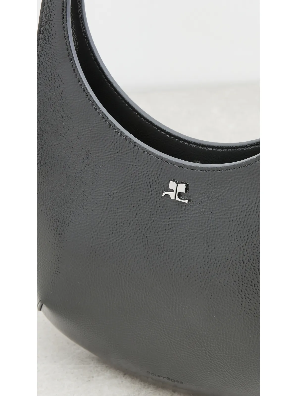 Courrèges Naplack Holy Bag カーボン - 画像5