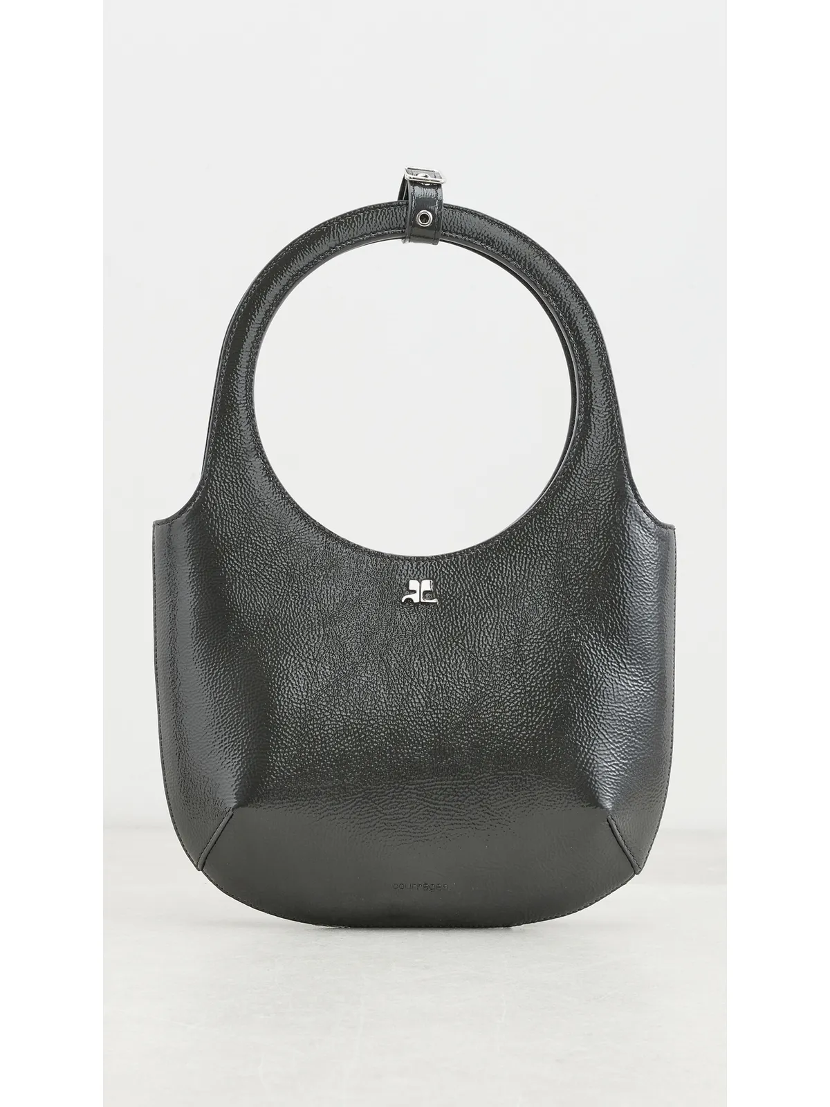 Courrèges Naplack Holy Bag カーボン - 画像2