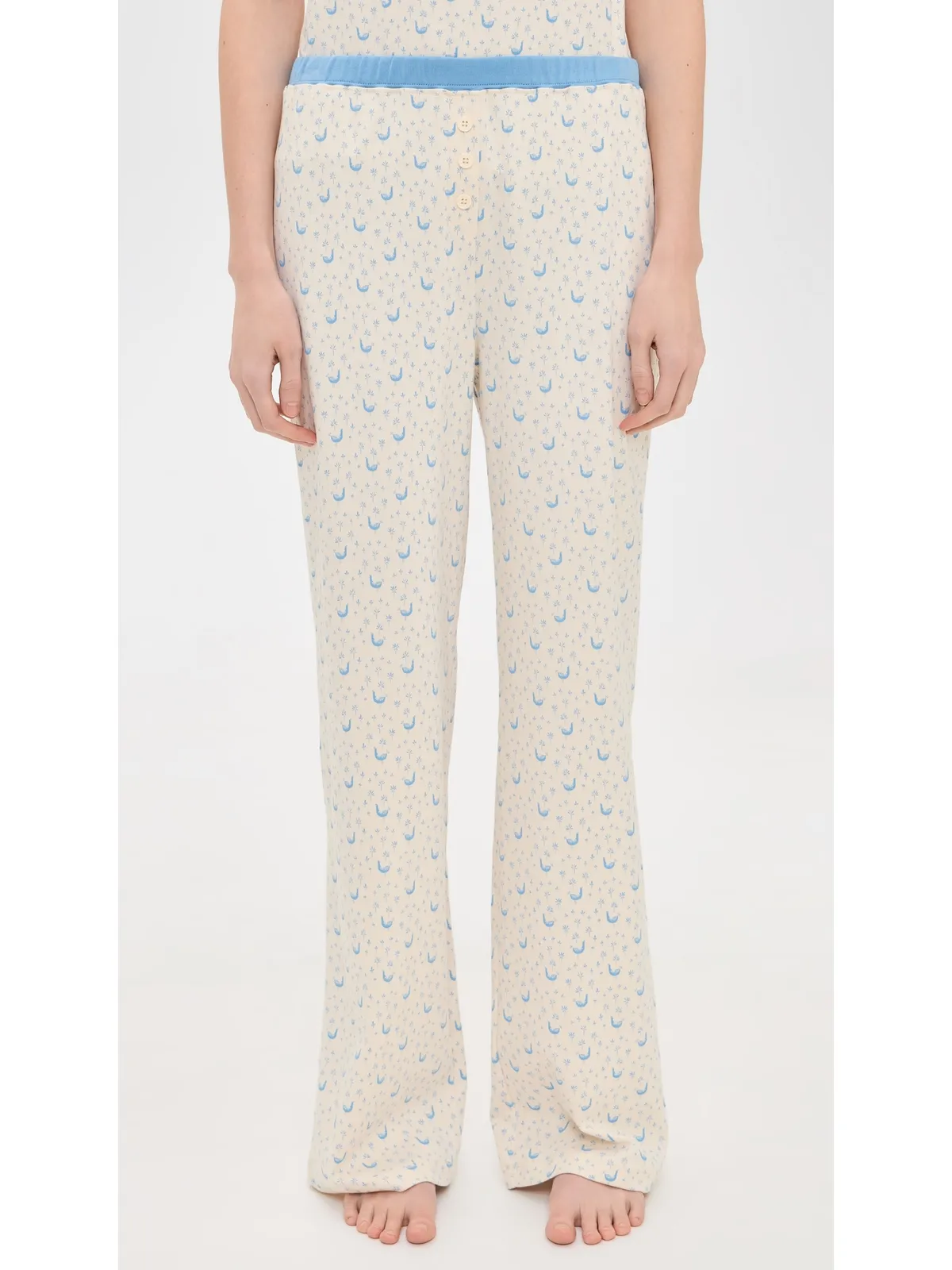 Cozyland by Morgan Lane Baby Jean Long PJ Set Little Roo - 画像5