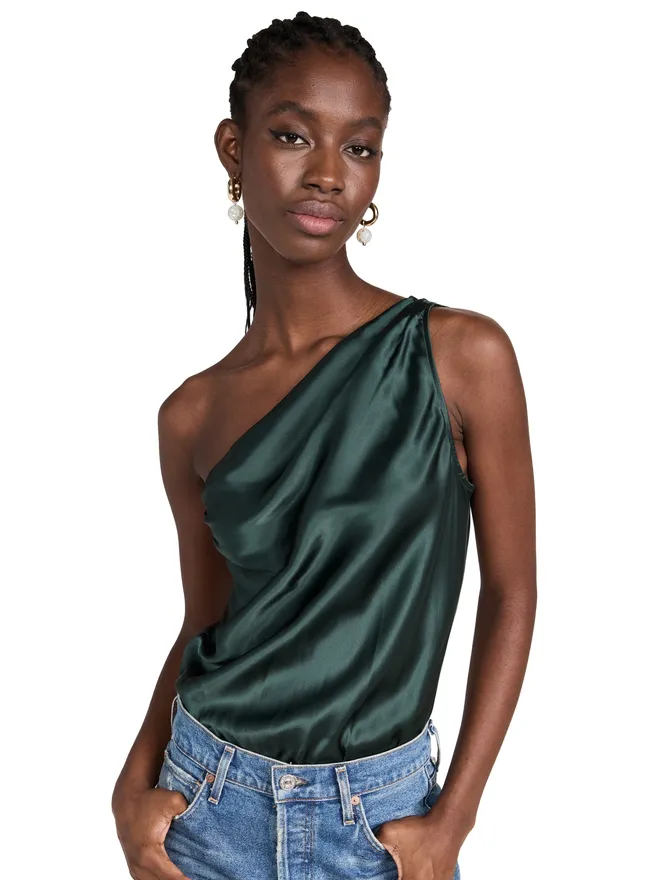 CAMI NYC CAMI NYC ダービー シルク ボディスーツ（タンガ付き）の商品画像