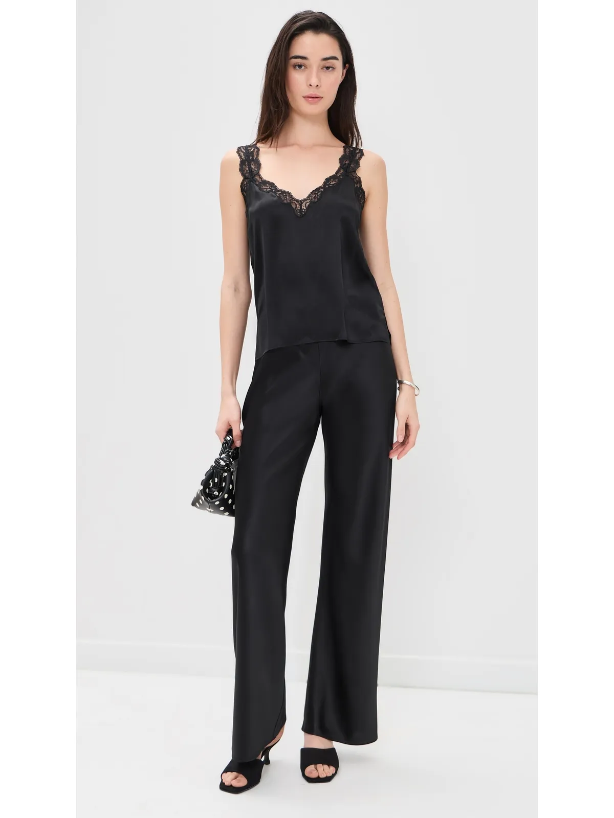 CAMI NYC Bristol Mid Rise Pants Black - 画像5