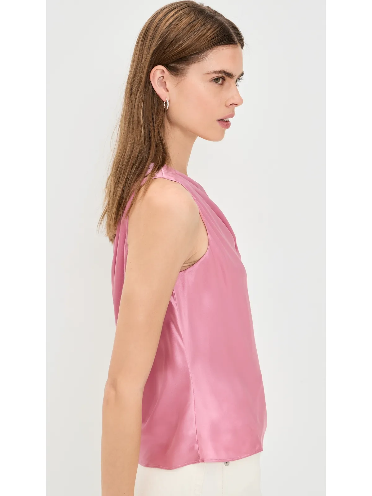 CAMI NYC カヨ シルクトップ ローズバッド - 画像4