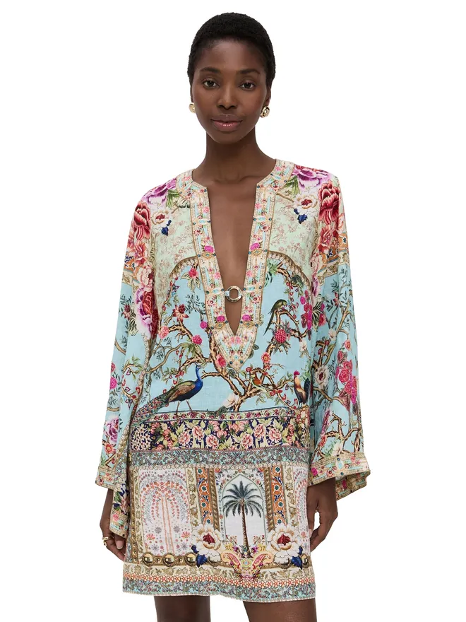 Camilla Camilla ディープVネック・ハードウェア・ショートカフタン（Sultans And Queens）の商品画像