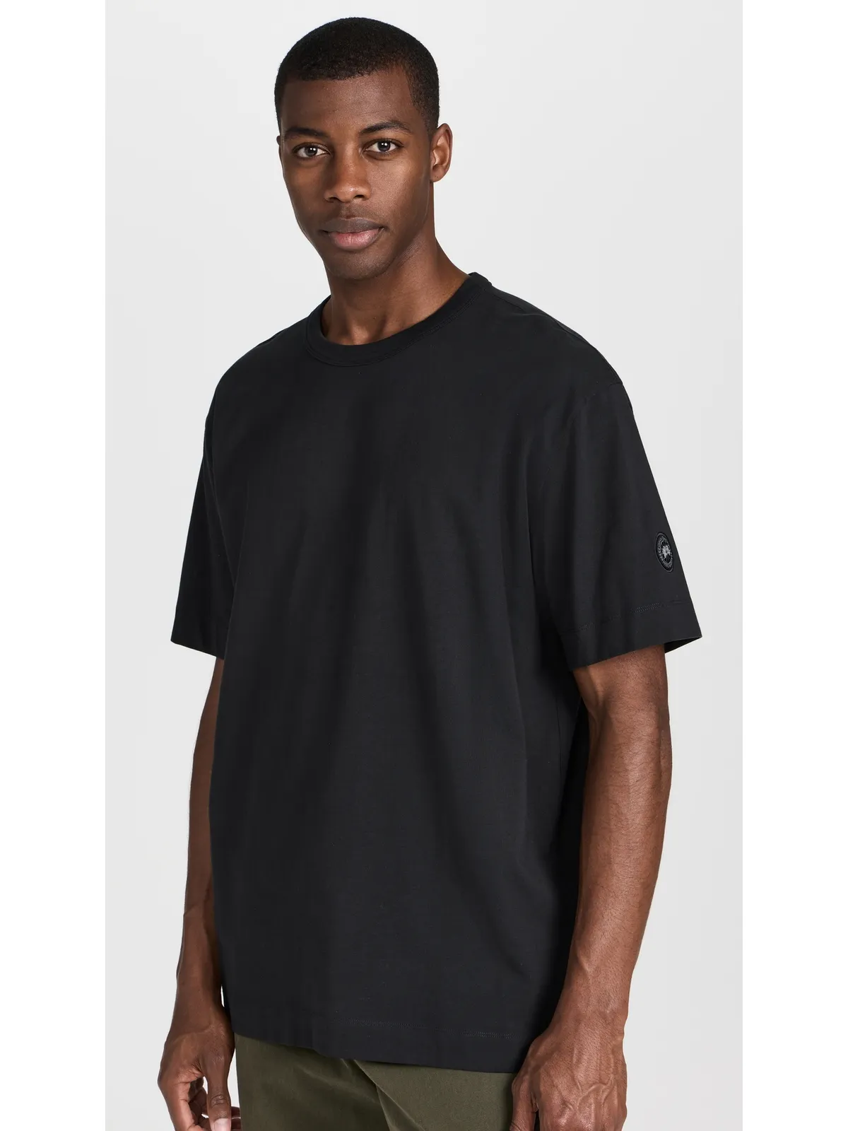 Canada Goose グラッドストン リラックスTシャツ ブラック - 画像2