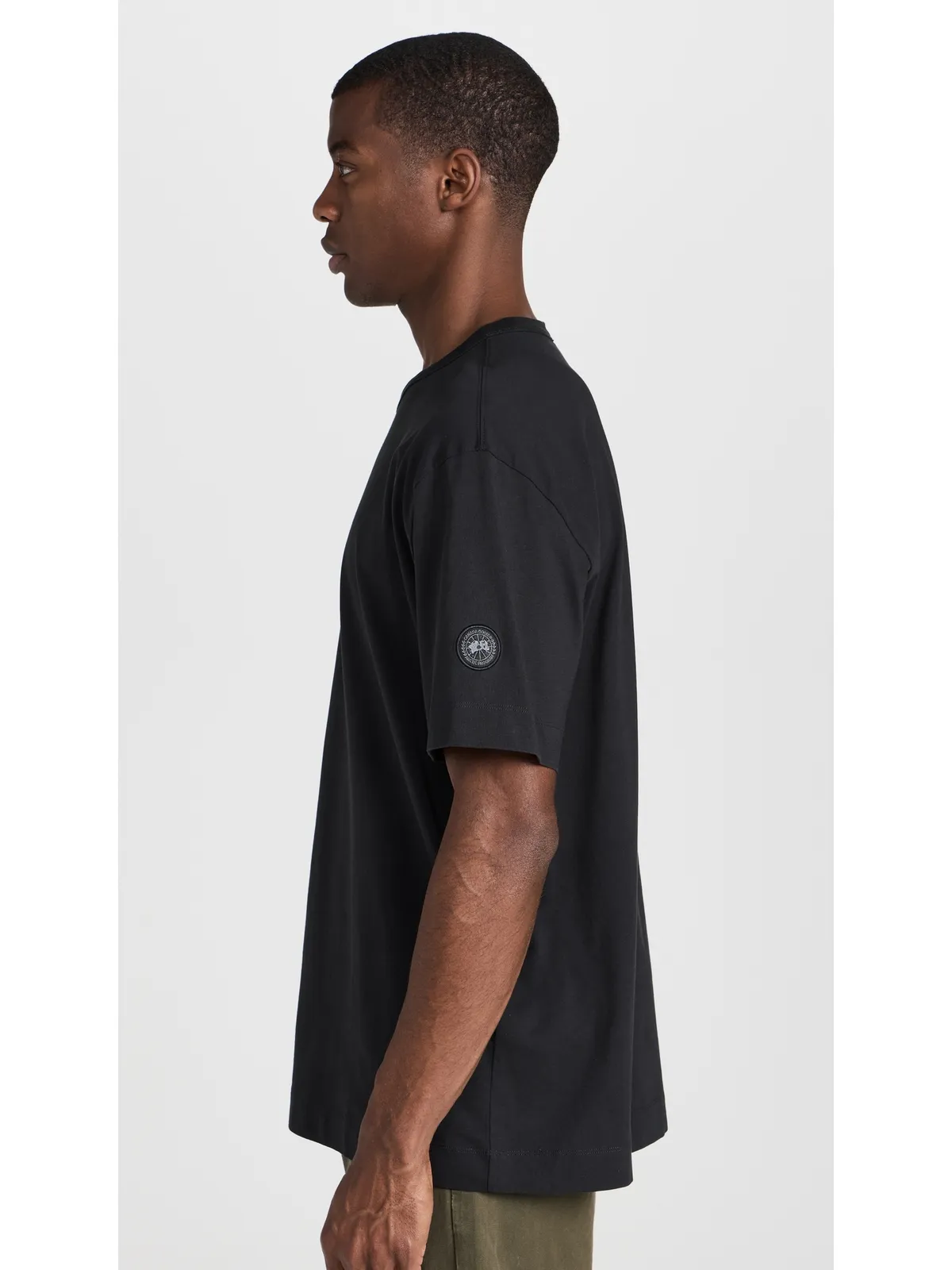 Canada Goose グラッドストン リラックスTシャツ ブラック - 画像4